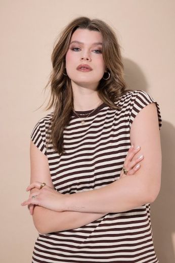 Moda za polnejše Haljina bez rukava šireg kroja plus velikost, xxl, Ulla Popken in Johann Popken (JP1880)