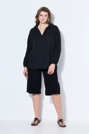 Moda za polnejše Majica dugih rukava od muslina plus velikost, xxl, Ulla Popken in Johann Popken (JP1880)