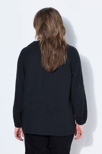 Moda za polnejše Majica dugih rukava od muslina plus velikost, xxl, Ulla Popken in Johann Popken (JP1880)