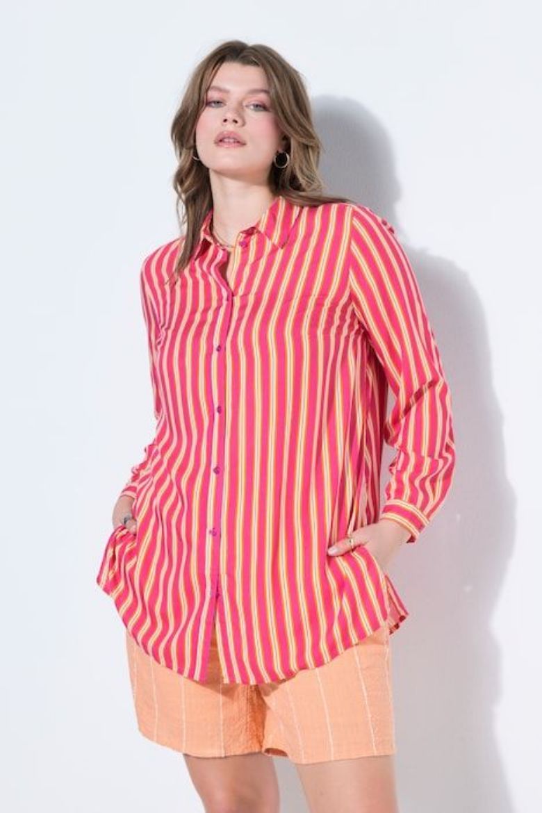 Moda za polnejše Košulja dugih rukava ravnog kroja plus velikost, xxl, Ulla Popken in Johann Popken (JP1880)