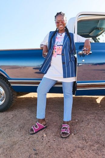 Moda za polnejše Prsluk A kroja plus velikost, xxl, Ulla Popken in Johann Popken (JP1880)