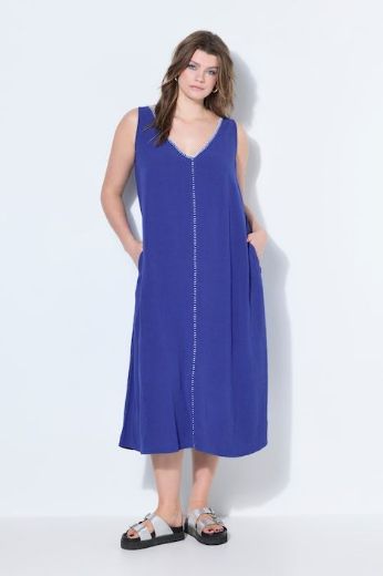 Moda za polnejše Haljina maxi bez rukava A kroja plus velikost, xxl, Ulla Popken in Johann Popken (JP1880)