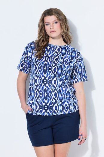 Moda za polnejše Majica kratkih rukava šireg kroja plus velikost, xxl, Ulla Popken in Johann Popken (JP1880)