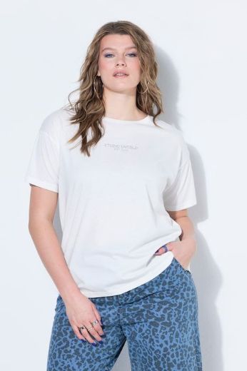 Moda za polnejše Majica kratkih rukava šireg kroja plus velikost, xxl, Ulla Popken in Johann Popken (JP1880)