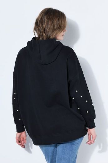 Moda za polnejše Majica dugih rukava s kapuljačom šireg kroja plus velikost, xxl, Ulla Popken in Johann Popken (JP1880)