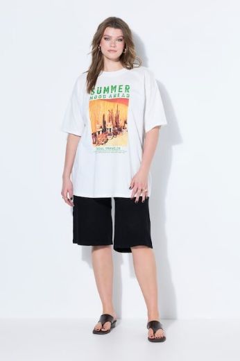 Moda za polnejše Majica kratkih rukava šireg kroja plus velikost, xxl, Ulla Popken in Johann Popken (JP1880)