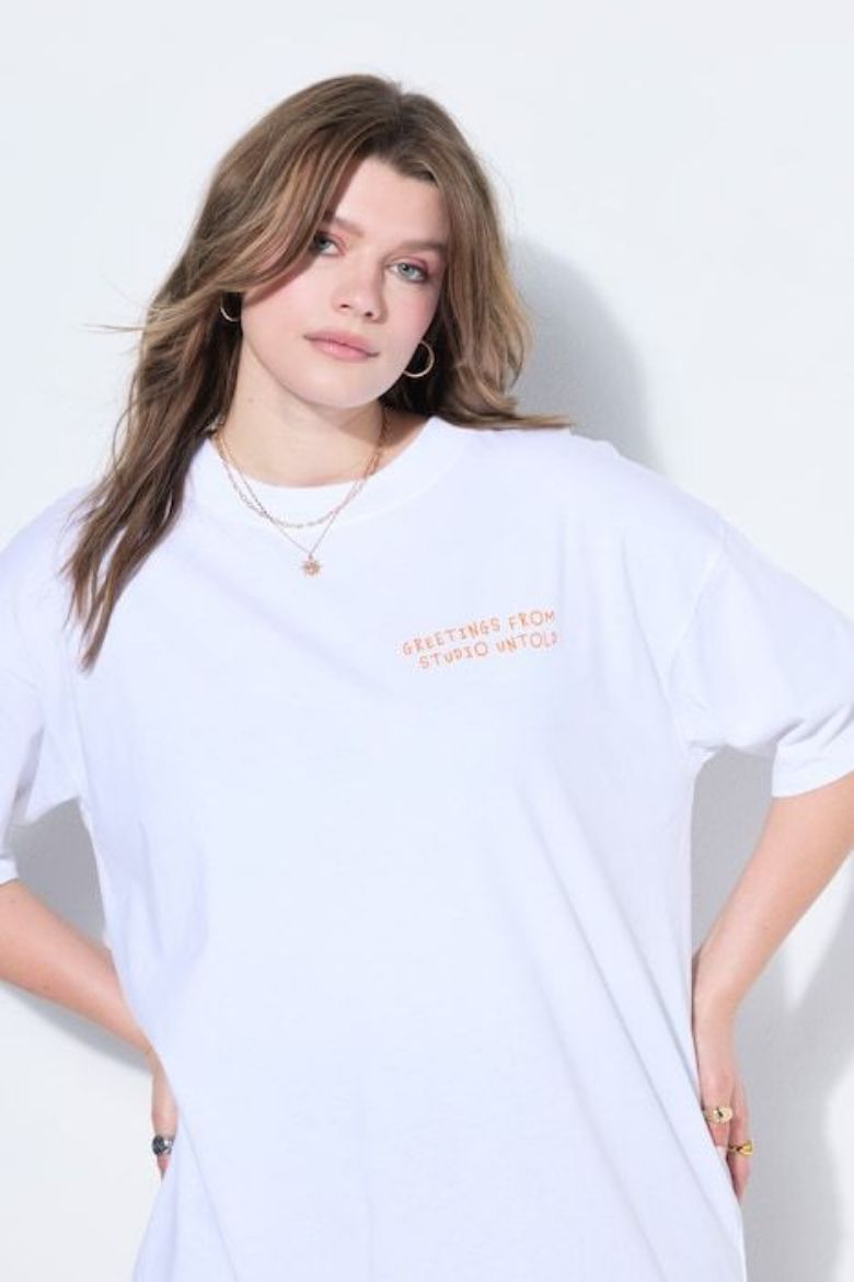 Moda za polnejše Majica kratkih rukava šireg kroja plus velikost, xxl, Ulla Popken in Johann Popken (JP1880)