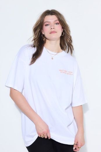 Moda za polnejše Majica kratkih rukava šireg kroja plus velikost, xxl, Ulla Popken in Johann Popken (JP1880)