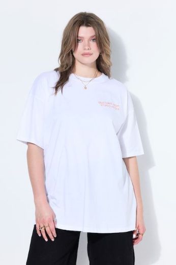 Moda za polnejše Majica kratkih rukava šireg kroja plus velikost, xxl, Ulla Popken in Johann Popken (JP1880)