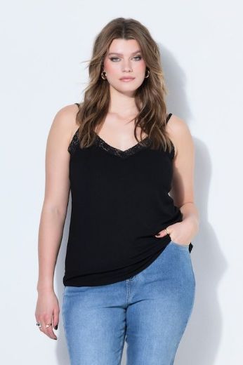 Moda za polnejše Majica bez rukava A kroja plus velikost, xxl, Ulla Popken in Johann Popken (JP1880)