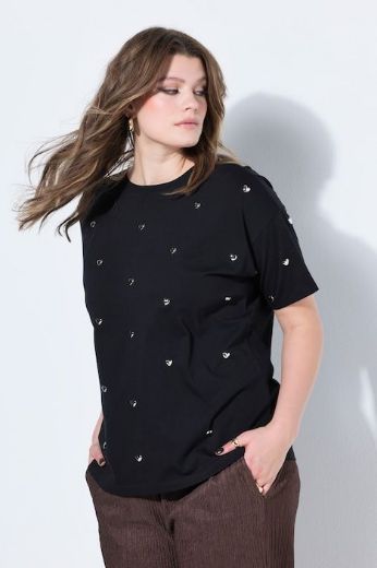 Moda za polnejše Majica kratkih rukava šireg kroja plus velikost, xxl, Ulla Popken in Johann Popken (JP1880)