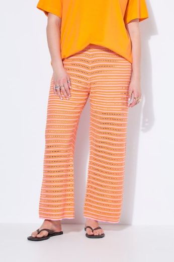 Moda za polnejše Hlače širokih nogavica elastičnog struka plus velikost, xxl, Ulla Popken in Johann Popken (JP1880)