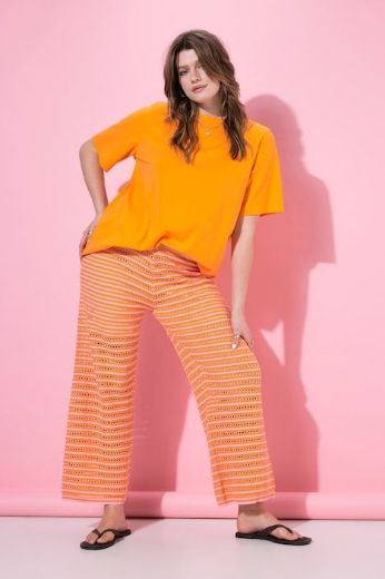 Moda za polnejše Hlače širokih nogavica elastičnog struka plus velikost, xxl, Ulla Popken in Johann Popken (JP1880)