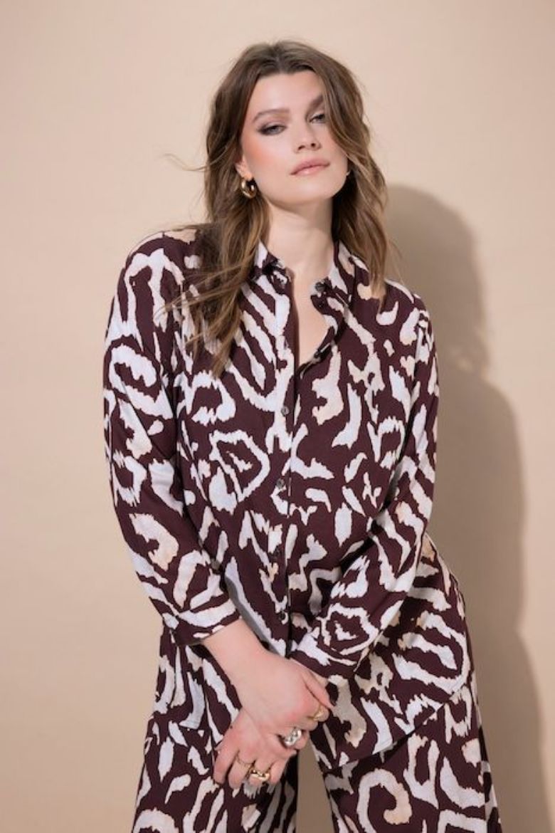 Moda za polnejše Košulja dugih rukava ravnog kroja plus velikost, xxl, Ulla Popken in Johann Popken (JP1880)