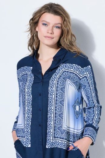 Moda za polnejše Košulja dugih rukava plus velikost, xxl, Ulla Popken in Johann Popken (JP1880)