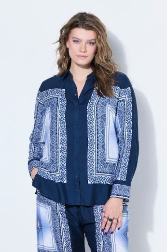 Moda za polnejše Košulja dugih rukava plus velikost, xxl, Ulla Popken in Johann Popken (JP1880)