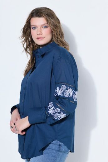 Moda za polnejše Košulja dugih rukava šireg kroja plus velikost, xxl, Ulla Popken in Johann Popken (JP1880)