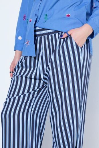 Moda za polnejše Hlače širokih nogavica visokog struka plus velikost, xxl, Ulla Popken in Johann Popken (JP1880)