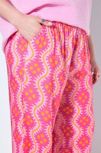 Moda za polnejše Hlače širokih nogavica visokog struka plus velikost, xxl, Ulla Popken in Johann Popken (JP1880)