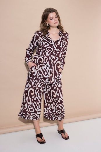 Moda za polnejše Hlače širokih nogavica visokog struka plus velikost, xxl, Ulla Popken in Johann Popken (JP1880)