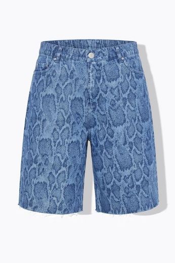 Moda za polnejše Hlače traper kratkih nogavica visokog struka plus velikost, xxl, Ulla Popken in Johann Popken (JP1880)