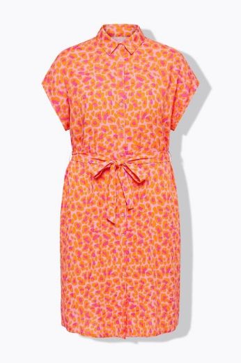 Moda za polnejše Haljina midi kratkih rukava šireg kroja plus velikost, xxl, Ulla Popken in Johann Popken (JP1880)