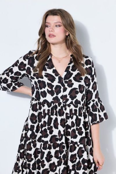 Slika Haljina maxi 3/4 rukava od muslina