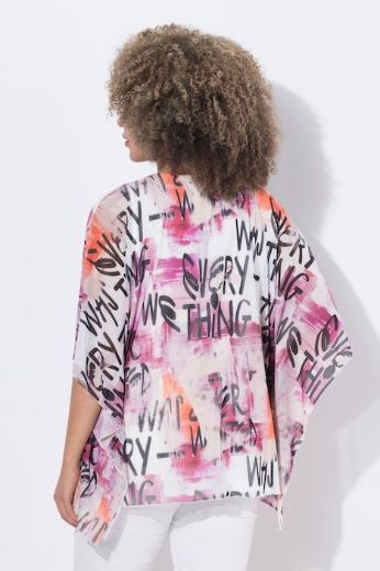 Moda za polnejše Bluza kratkih rukava šireg kroja plus velikost, xxl, Ulla Popken in Johann Popken (JP1880)