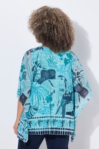 Moda za polnejše Bluza kratkih rukava šireg kroja plus velikost, xxl, Ulla Popken in Johann Popken (JP1880)