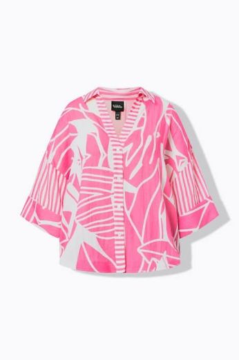 Moda za polnejše Bluza 3/4 rukava šireg kroja plus velikost, xxl, Ulla Popken in Johann Popken (JP1880)