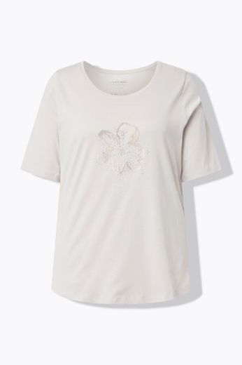 Moda za polnejše Majica kratkih rukava pamučna plus velikost, xxl, Ulla Popken in Johann Popken (JP1880)