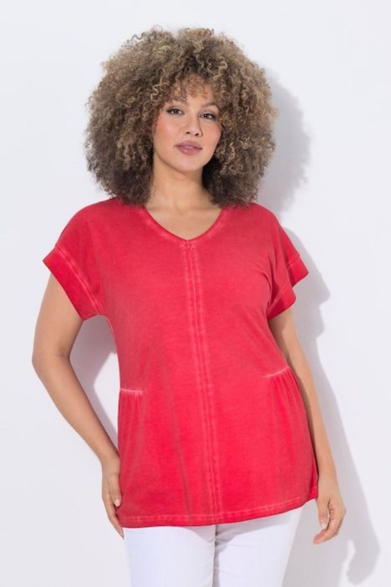 Moda za polnejše Majica kratkih rukava šireg kroja plus velikost, xxl, Ulla Popken in Johann Popken (JP1880)