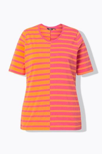 Moda za polnejše Majica kratkih rukava plus velikost, xxl, Ulla Popken in Johann Popken (JP1880)