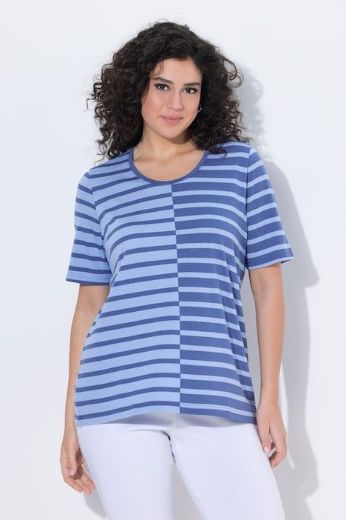 Moda za polnejše Majica kratkih rukava plus velikost, xxl, Ulla Popken in Johann Popken (JP1880)