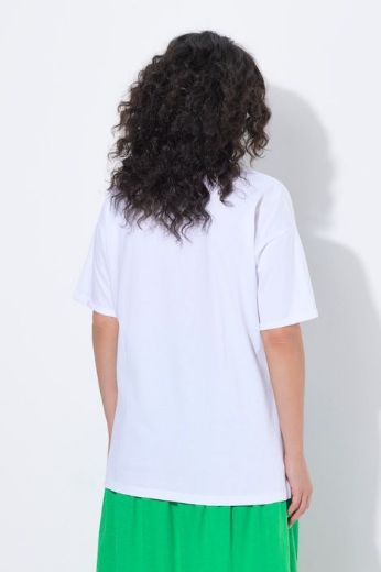 Moda za polnejše Majica kratkih rukava šireg kroja plus velikost, xxl, Ulla Popken in Johann Popken (JP1880)