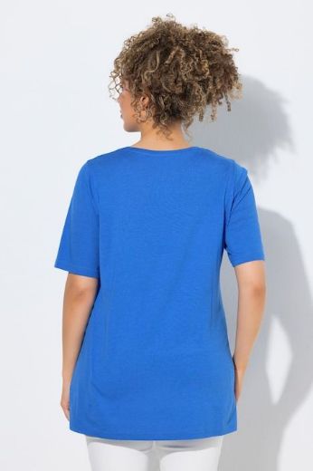 Moda za polnejše Majica kratkih rukava  A kroja plus velikost, xxl, Ulla Popken in Johann Popken (JP1880)