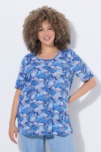 Moda za polnejše Majica kratkih rukava A kroja plus velikost, xxl, Ulla Popken in Johann Popken (JP1880)