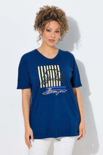 Moda za polnejše Majica kratkih rukava šireg kroja plus velikost, xxl, Ulla Popken in Johann Popken (JP1880)