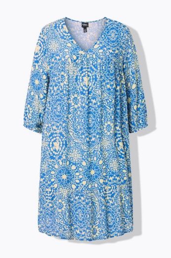 Moda za polnejše Haljina 3/4 rukava A kroja plus velikost, xxl, Ulla Popken in Johann Popken (JP1880)