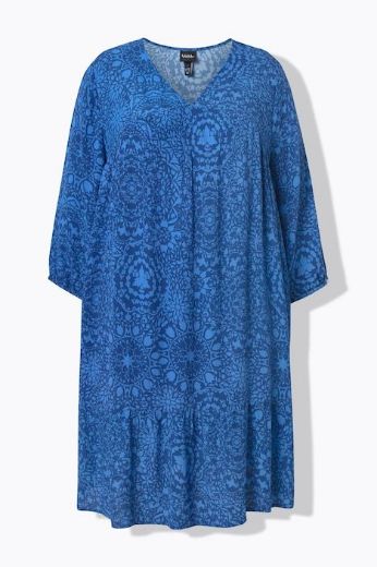 Moda za polnejše Haljina 3/4 rukava A kroja plus velikost, xxl, Ulla Popken in Johann Popken (JP1880)