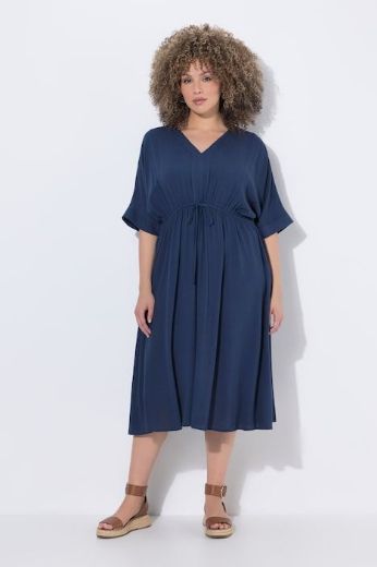 Moda za polnejše Haljina maxi kratkih rukava A kroja plus velikost, xxl, Ulla Popken in Johann Popken (JP1880)