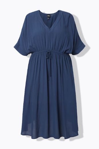 Moda za polnejše Haljina maxi kratkih rukava A kroja plus velikost, xxl, Ulla Popken in Johann Popken (JP1880)