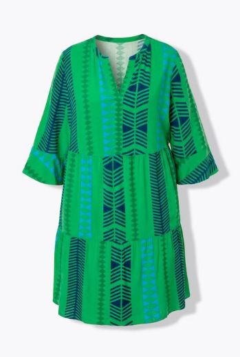 Moda za polnejše Haljina 3/4 rukava plus velikost, xxl, Ulla Popken in Johann Popken (JP1880)