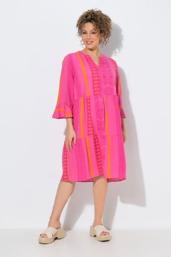 Moda za polnejše Haljina 3/4 rukava plus velikost, xxl, Ulla Popken in Johann Popken (JP1880)