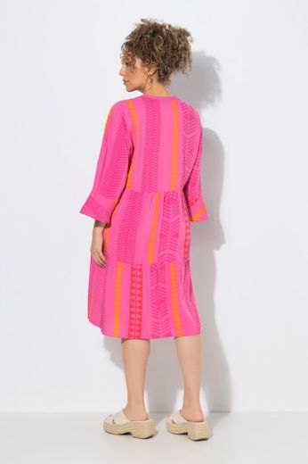 Moda za polnejše Haljina 3/4 rukava plus velikost, xxl, Ulla Popken in Johann Popken (JP1880)