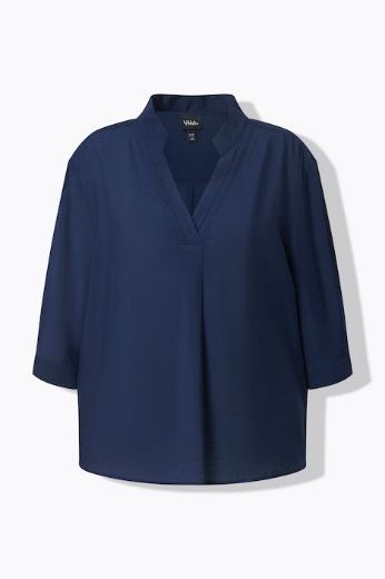 Moda za polnejše Bluza 3/4 rukava šireg kroja plus velikost, xxl, Ulla Popken in Johann Popken (JP1880)