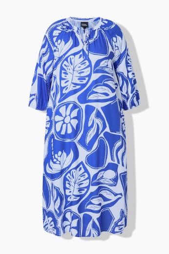 Moda za polnejše Haljina midi 3/4 rukava plus velikost, xxl, Ulla Popken in Johann Popken (JP1880)