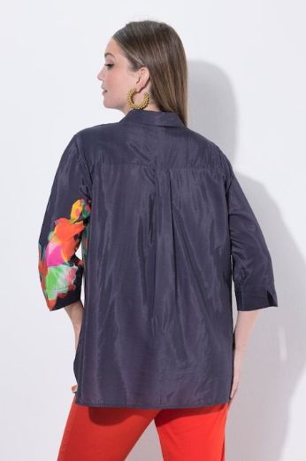 Moda za polnejše Bluza 3/4 rukava A kroja plus velikost, xxl, Ulla Popken in Johann Popken (JP1880)