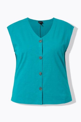 Moda za polnejše Prsluk V izreza plus velikost, xxl, Ulla Popken in Johann Popken (JP1880)