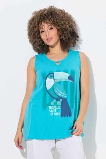 Moda za polnejše Majica bez rukava plus velikost, xxl, Ulla Popken in Johann Popken (JP1880)